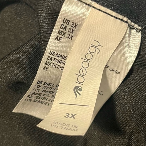 Ideology Strappy Sports Bra Black Size 3X - Picture 3 of 6